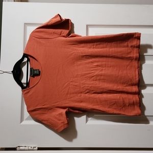 LL Bean orange shirt